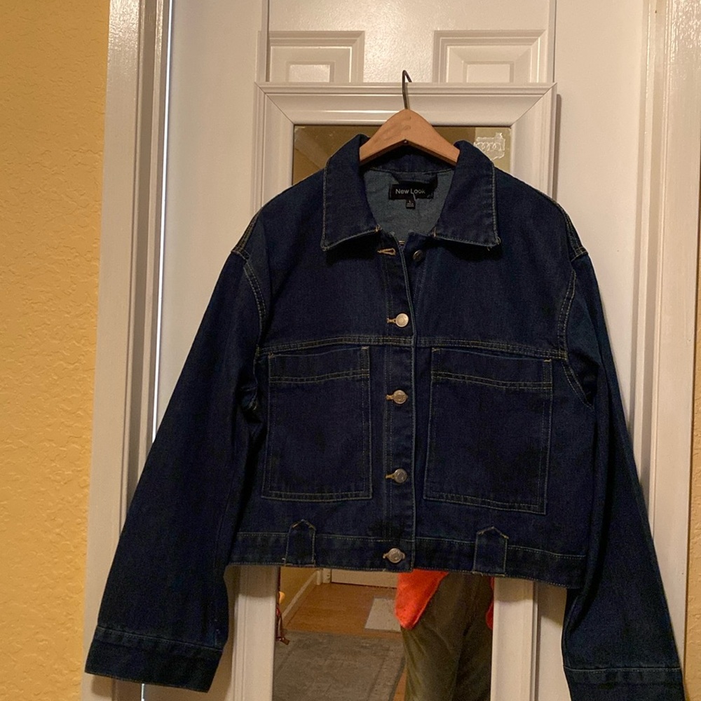 New Look cropped denim jacket